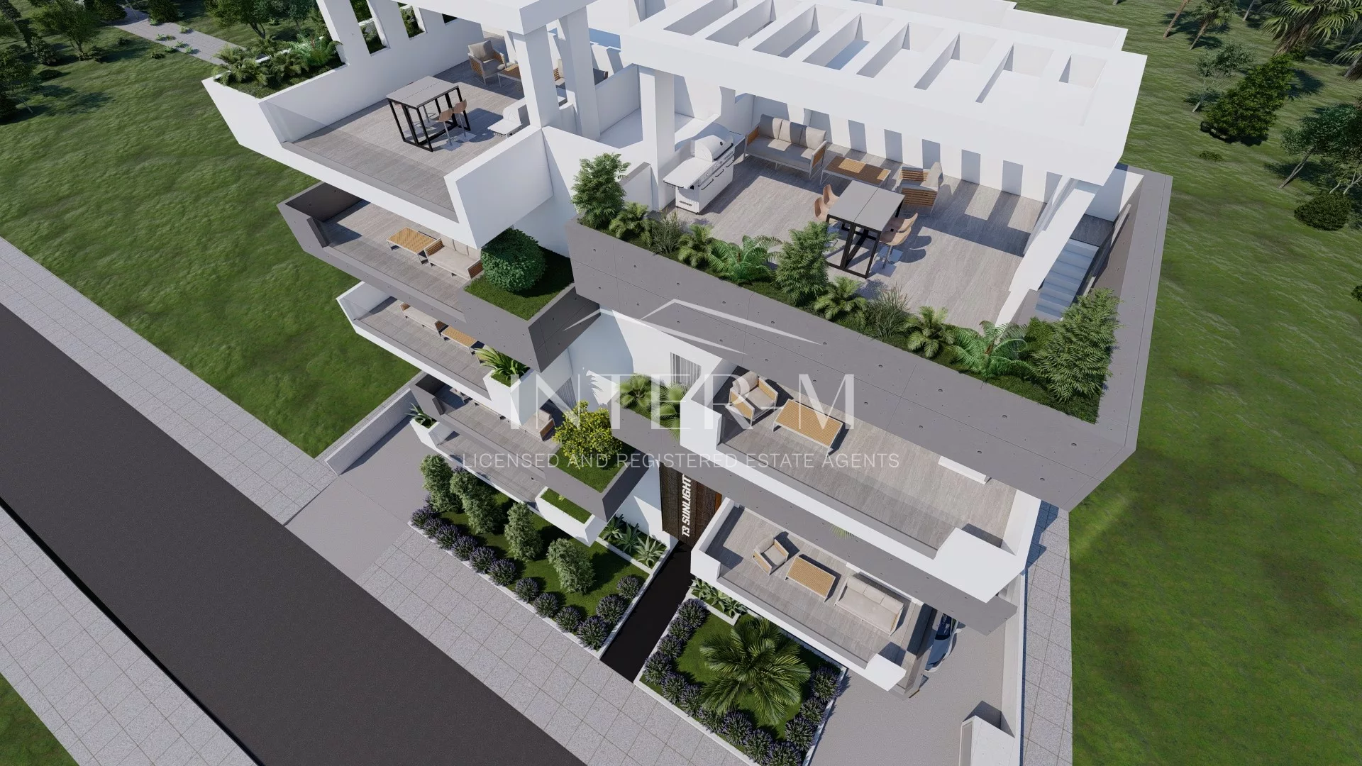 Modern Penthouse For Sale In The City Center , Larnaca  (2 Bedroom)