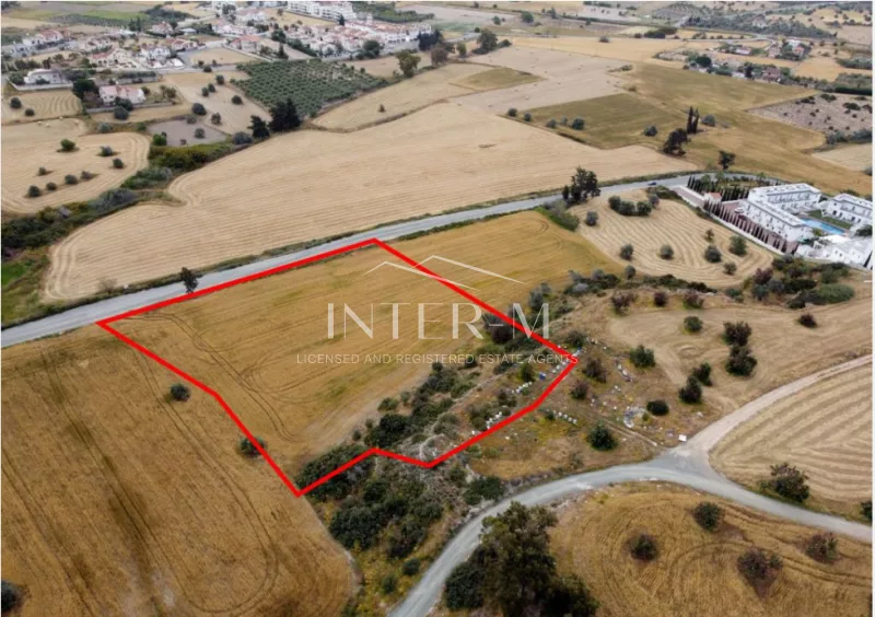 Spacious Residential Field For Sale In Mazotos, Larnaca (8362 Sq.m) φωτογραφία 3
