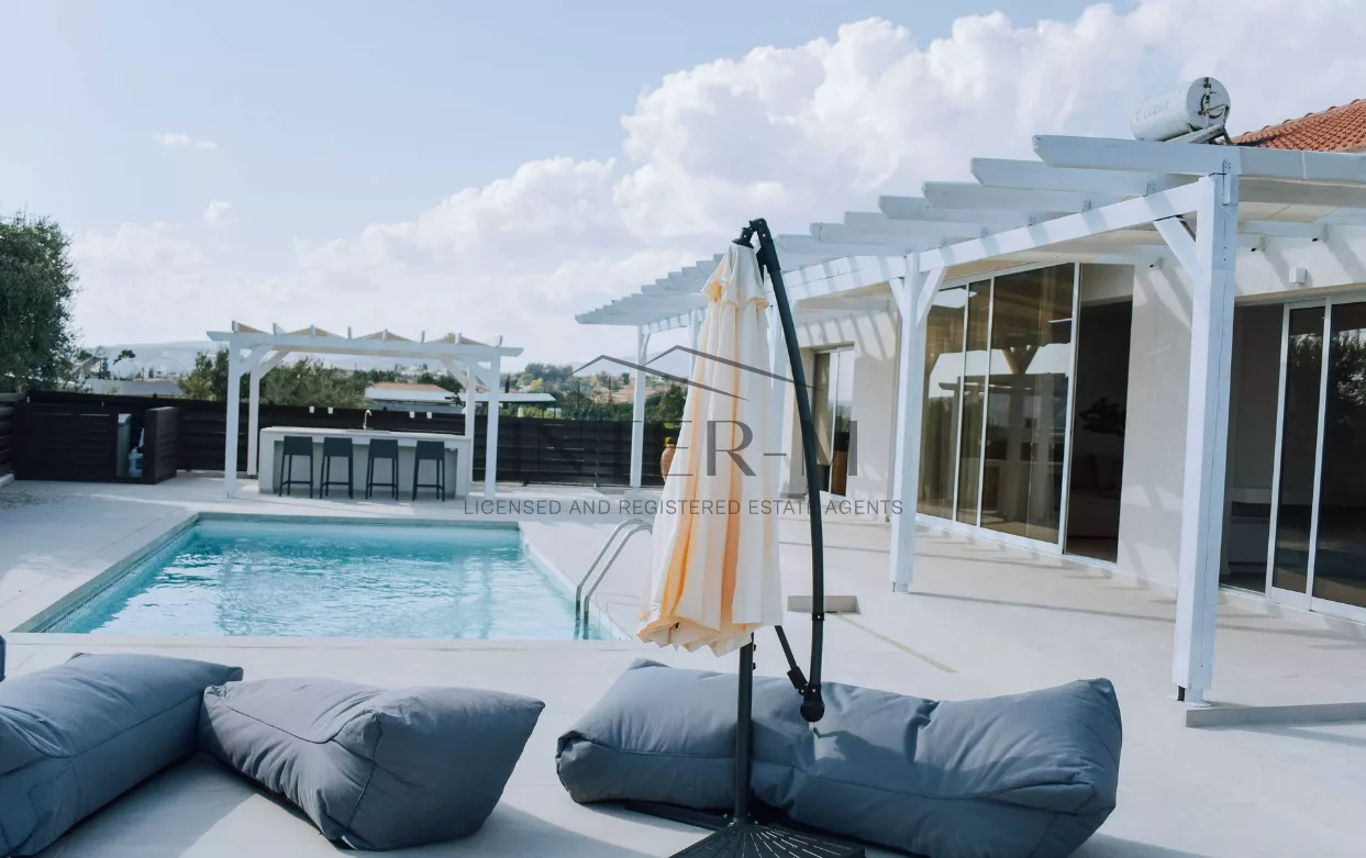 Beautiful Villa For Sale Moni Limassol  Cyprus (3 Bedroom)