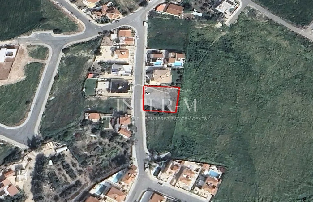 Residential Land For Sale In Anarita, Paphos, Cyprus (702 Sq.m)