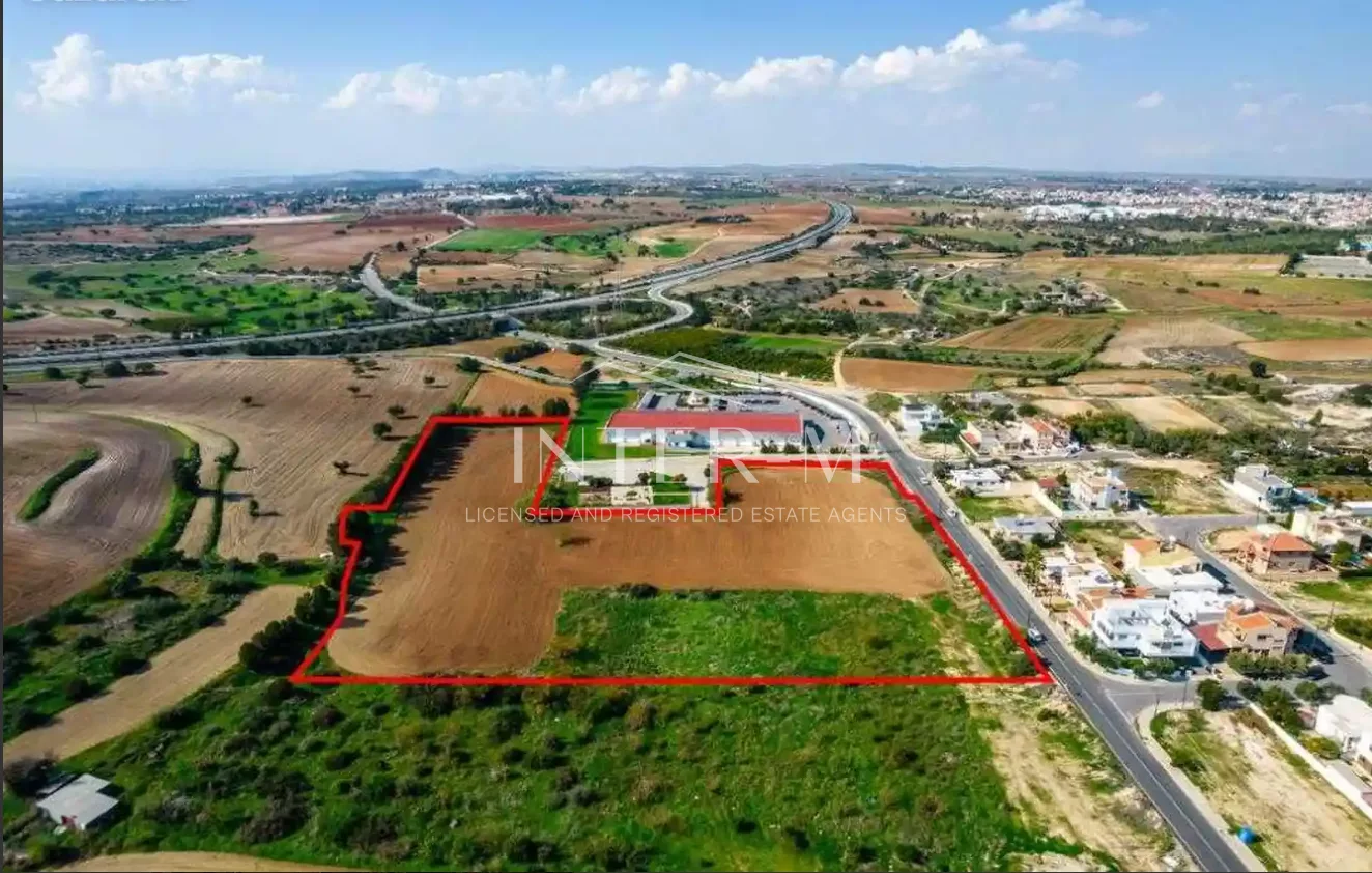 Prime Residential Plot For Sale In Ormidia, Larnaca (22061 sq.m)
