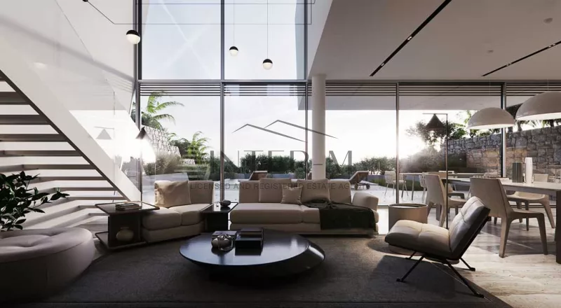 Stylish 3-Bedroom Villa For Sale In Eptagonia, Limassol, Cyprus φωτογραφία 4