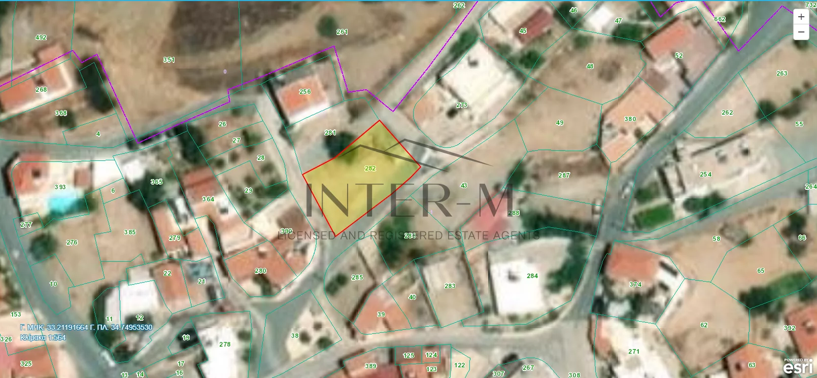 Prime Residential Plot For Sale In Monagroulli, Limassol (344 Sq.m)