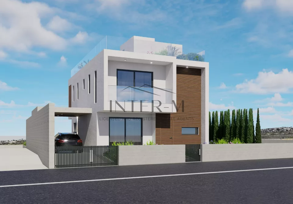 MODERN 3-BEDROOM VILLA WITH PRIVATE POOL & ROOF TERRACE FOR SALE – GEROSKIPOU, PAPHOS,CYRPUS photo 3