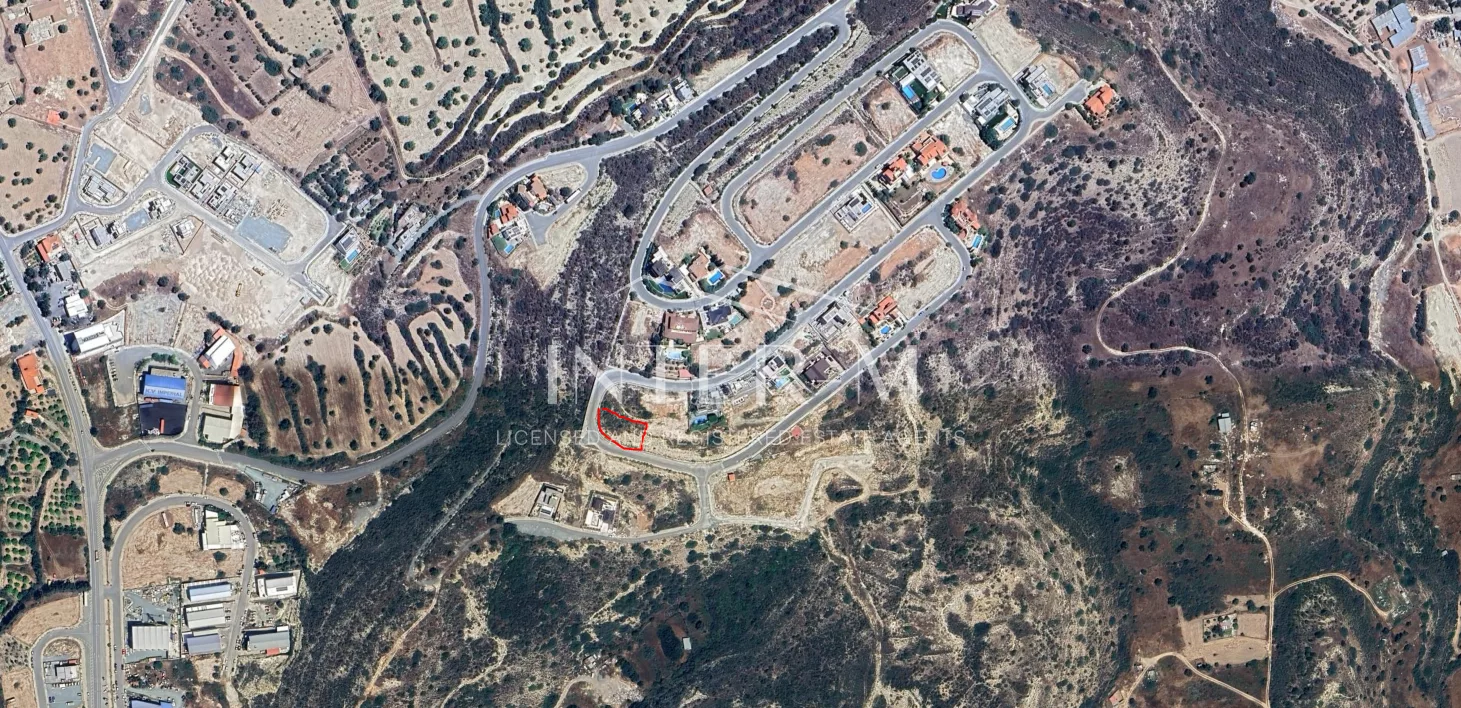 Plot For Sale In Panthea Limassol Cyprus (992 Sq.m)