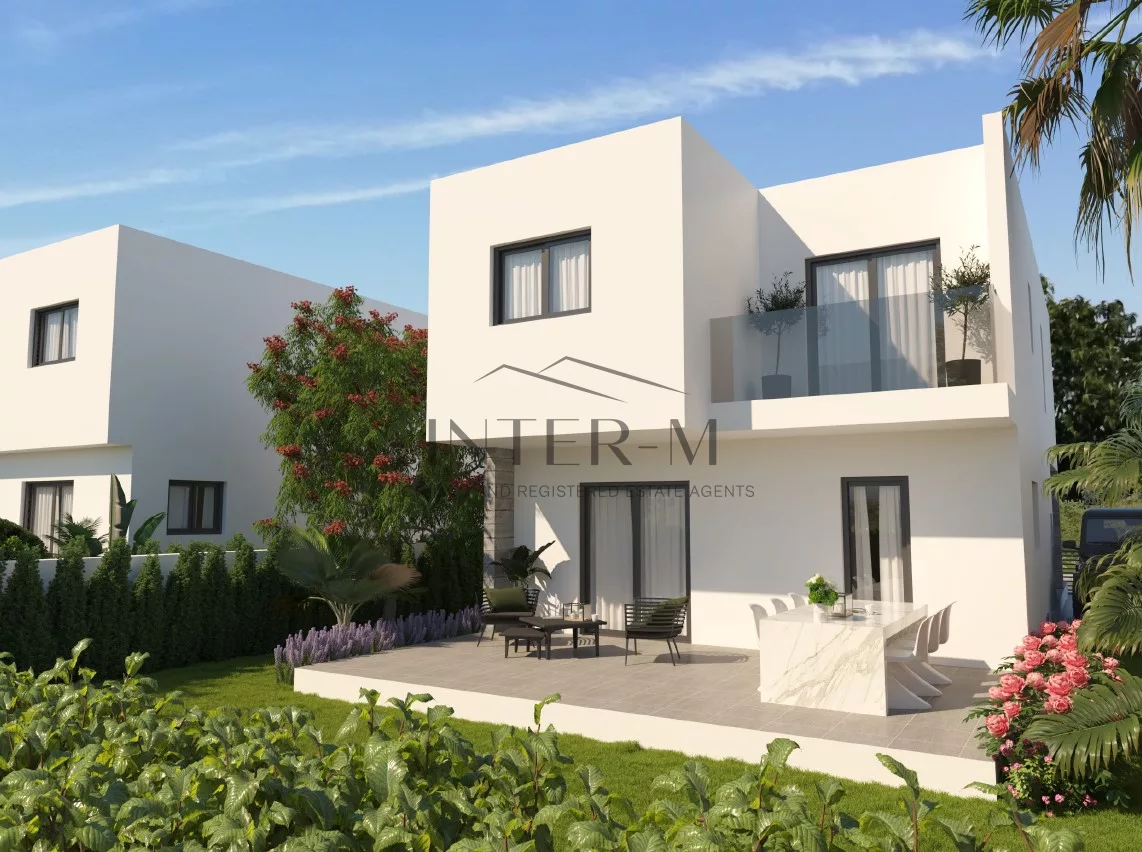 For Sale - Under Construction Detached House In Geroskipou, Paphos (4 Bedroom) φωτογραφία 7