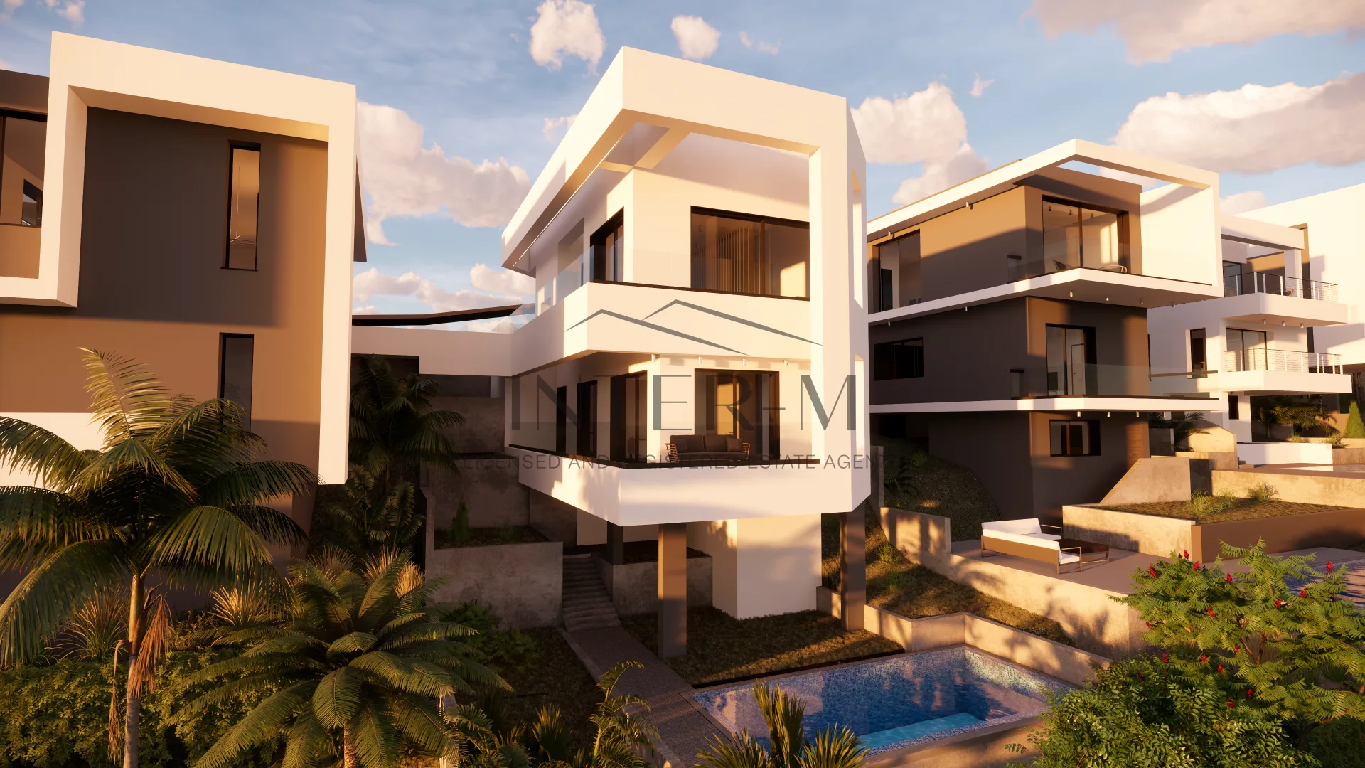Luxury Villas For Sale In Agios Tychon , Limassol  (3 Bedroom)