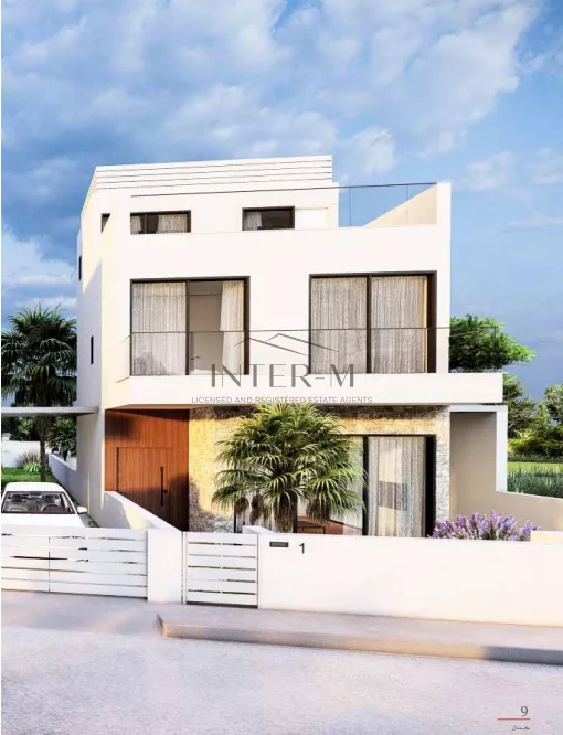 Elegant Detached House For Sale In Kalogiroi Area, Germasogia (4 Bedroom)