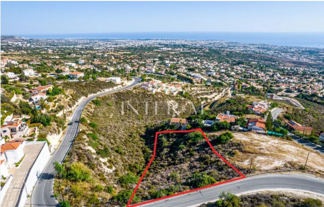 Residential Plot For Sale In Tala, Paphos, Cyprus (3345 sq.m) φωτογραφία 4