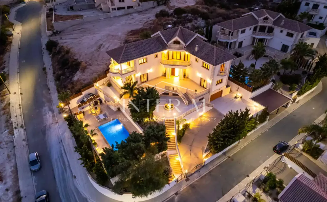 Exclusive 6-Bedroom Luxury Villa For Sale In,Mouttagiaka, Limassol (6 Bedroom)