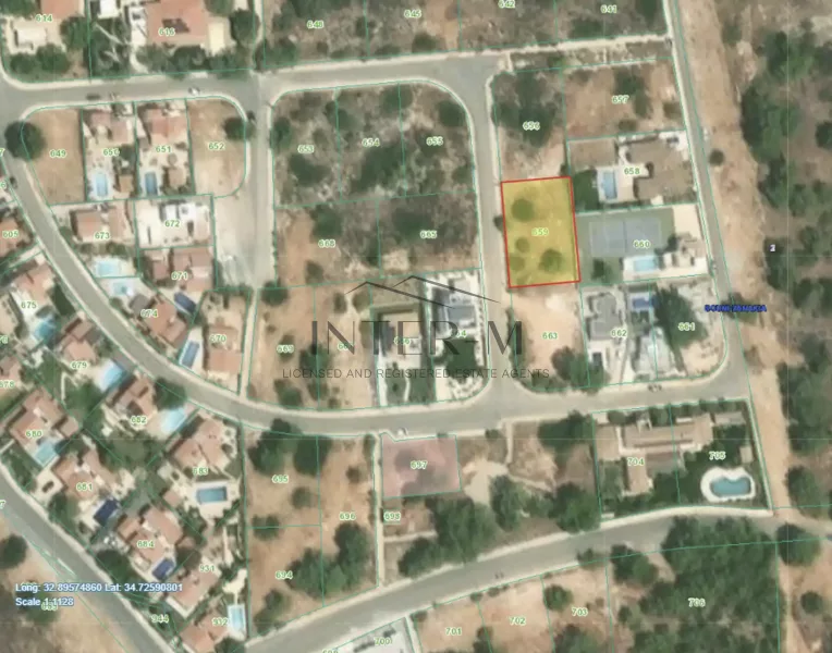Beautiful Plot In Souni Village In Limassol  (859 sq.m)