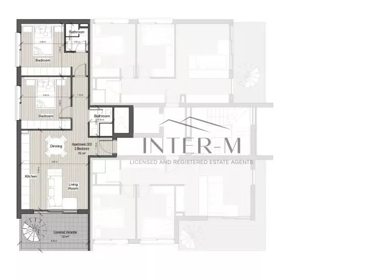 Luxury 2-Bedroom Penthouse For Sale – Agios Nicolaos, Limassol,Cyprus (Under Construction) (2 Bedroom) photo 2