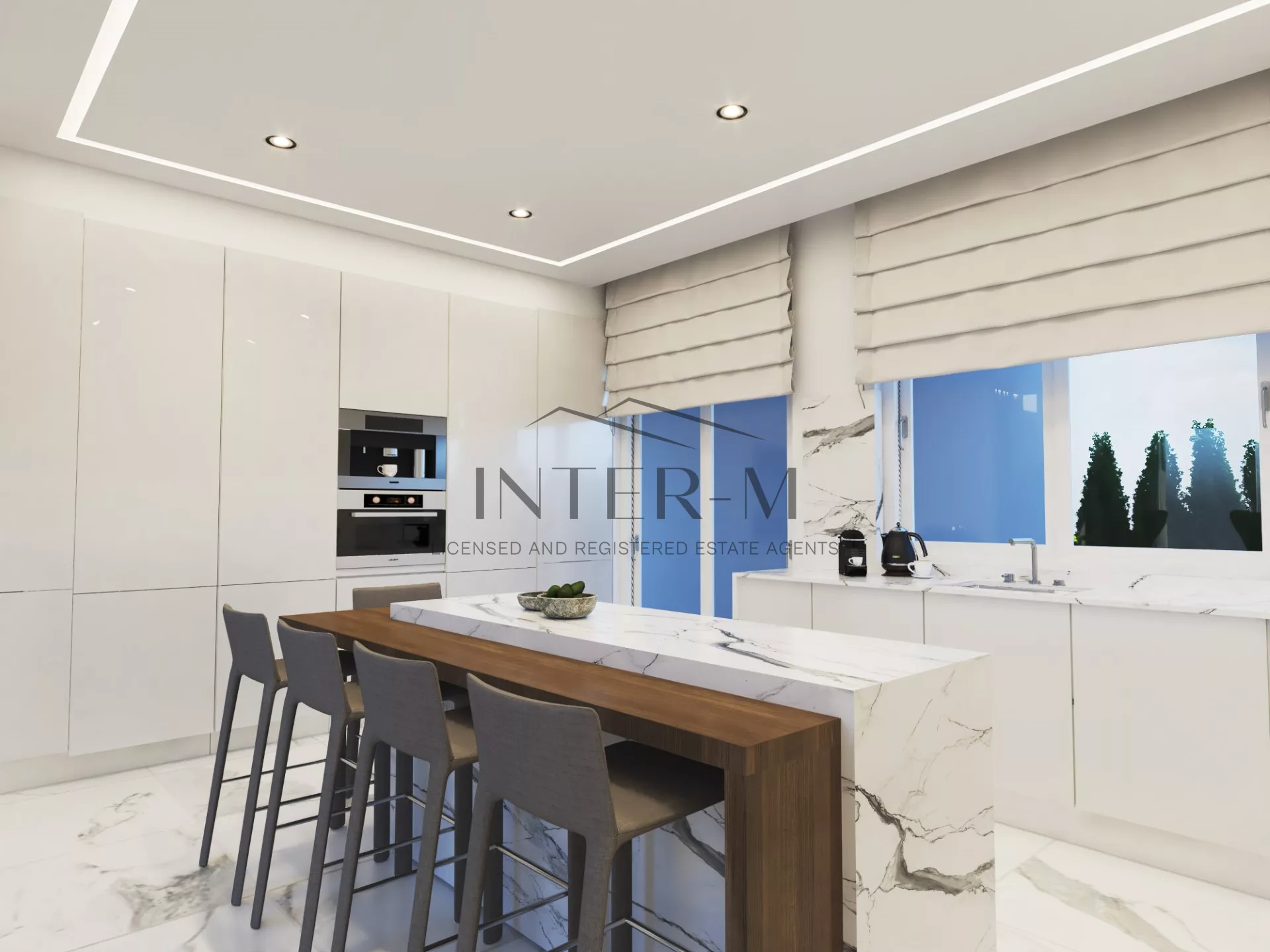 Luxury Beach Front Villa For Sale In Pervolia , Larnaqca (5 Bedroom) φωτογραφία 4
