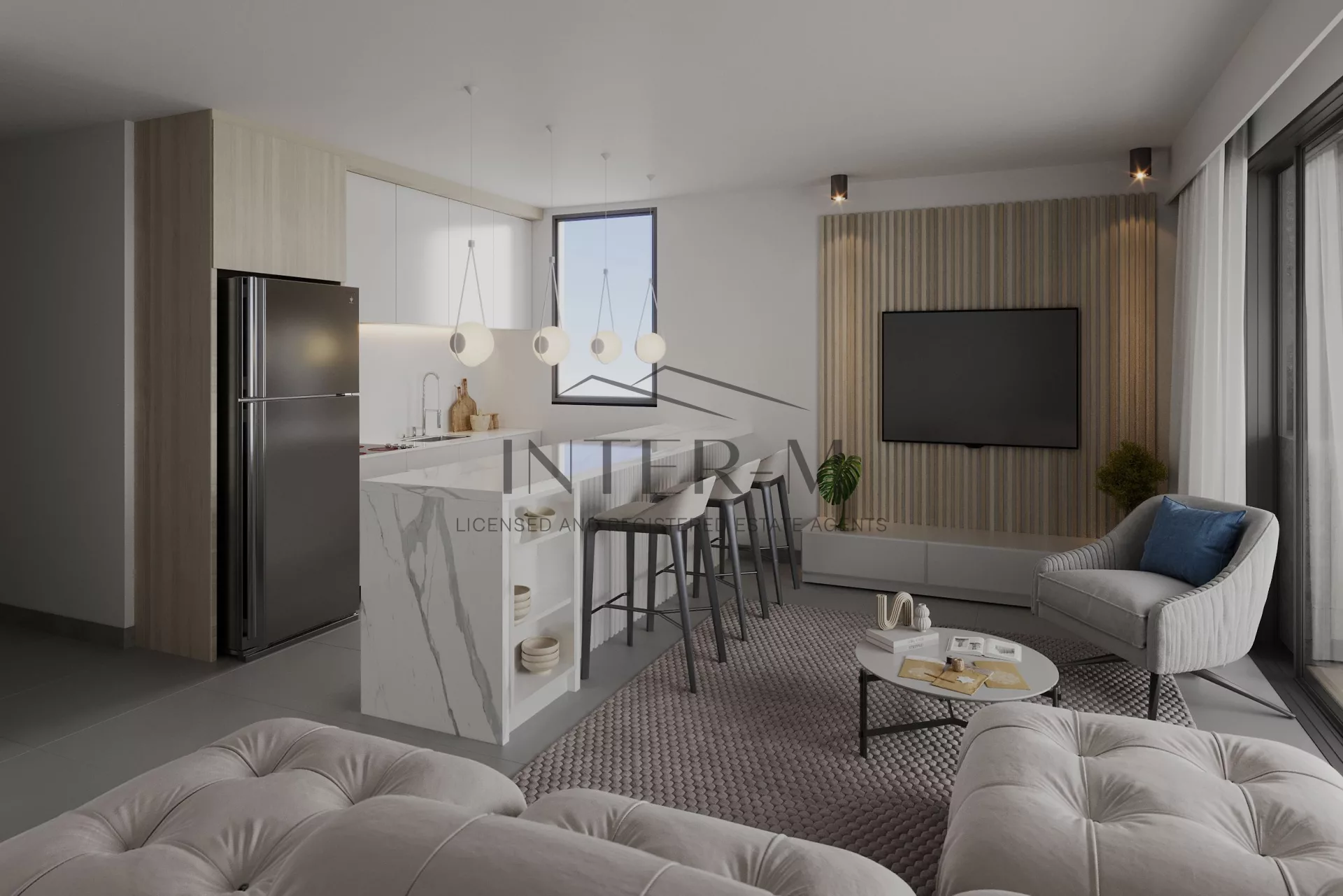 Modern Apartment For Sale In The City Center , Paphos  (2 Bedroom)