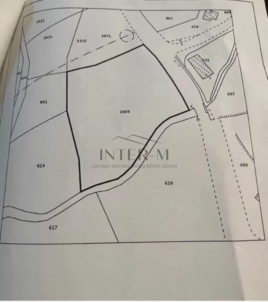 Residential Land For Sale In Pano Platres Lemesos (2922 Sq.m)