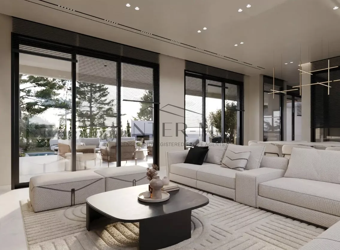 Brand New Luxury Detached Villa With Sea Views In Mouttagiaka, Limassol, Cyprus(6 Bedrooms) photo 11