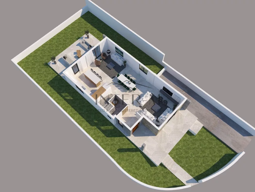 For Sale - Under Construction Detached House In Geroskipou, Paphos (4 Bedroom) φωτογραφία 4