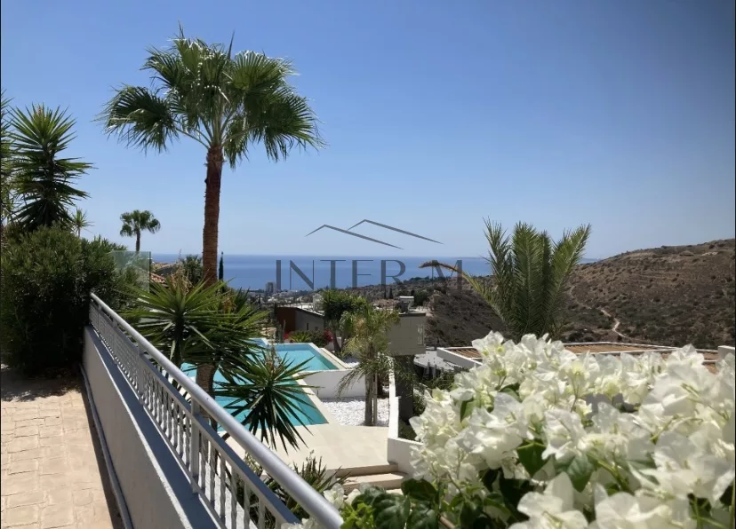 Luxury Villa With Panoramic Sea & Mountain Views For Sale – Agios Tychonas, Limassol,Cyprus