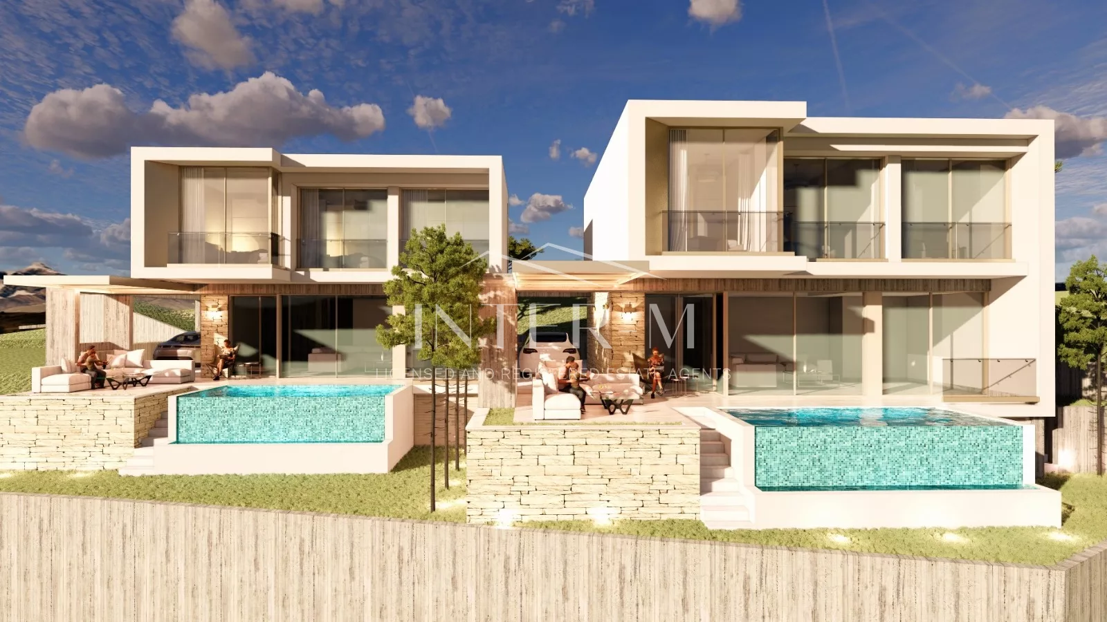 Under Construction Luxury Semi-Detached House With Pool For Sale In Tsada, Paphos, Cyprus  (3 Bedroom) photo 9