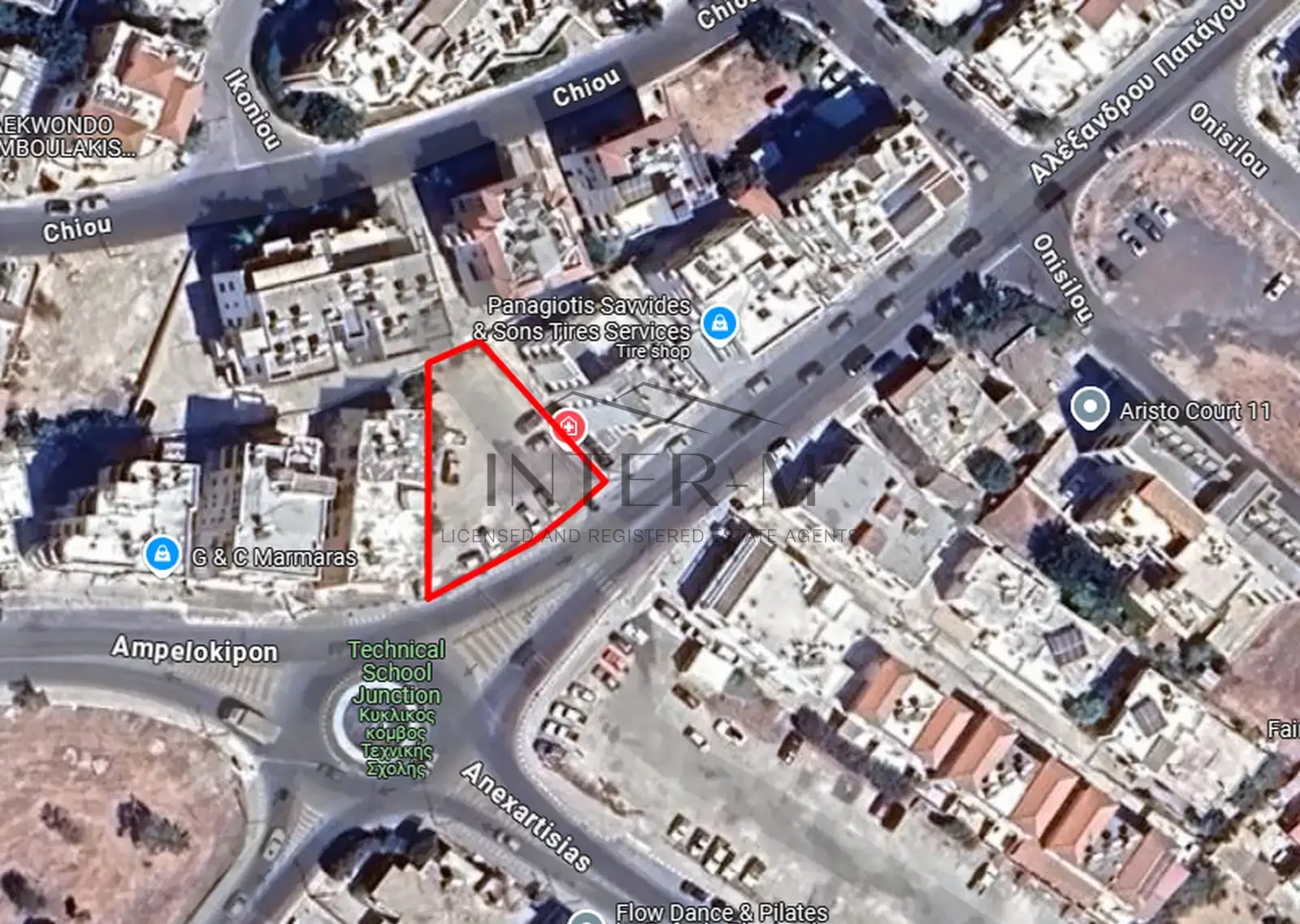 Commercial Land For Sale In Agios Theodoros, Pafos, Cyprus ( 651 Sq.m) (651 sq.m)