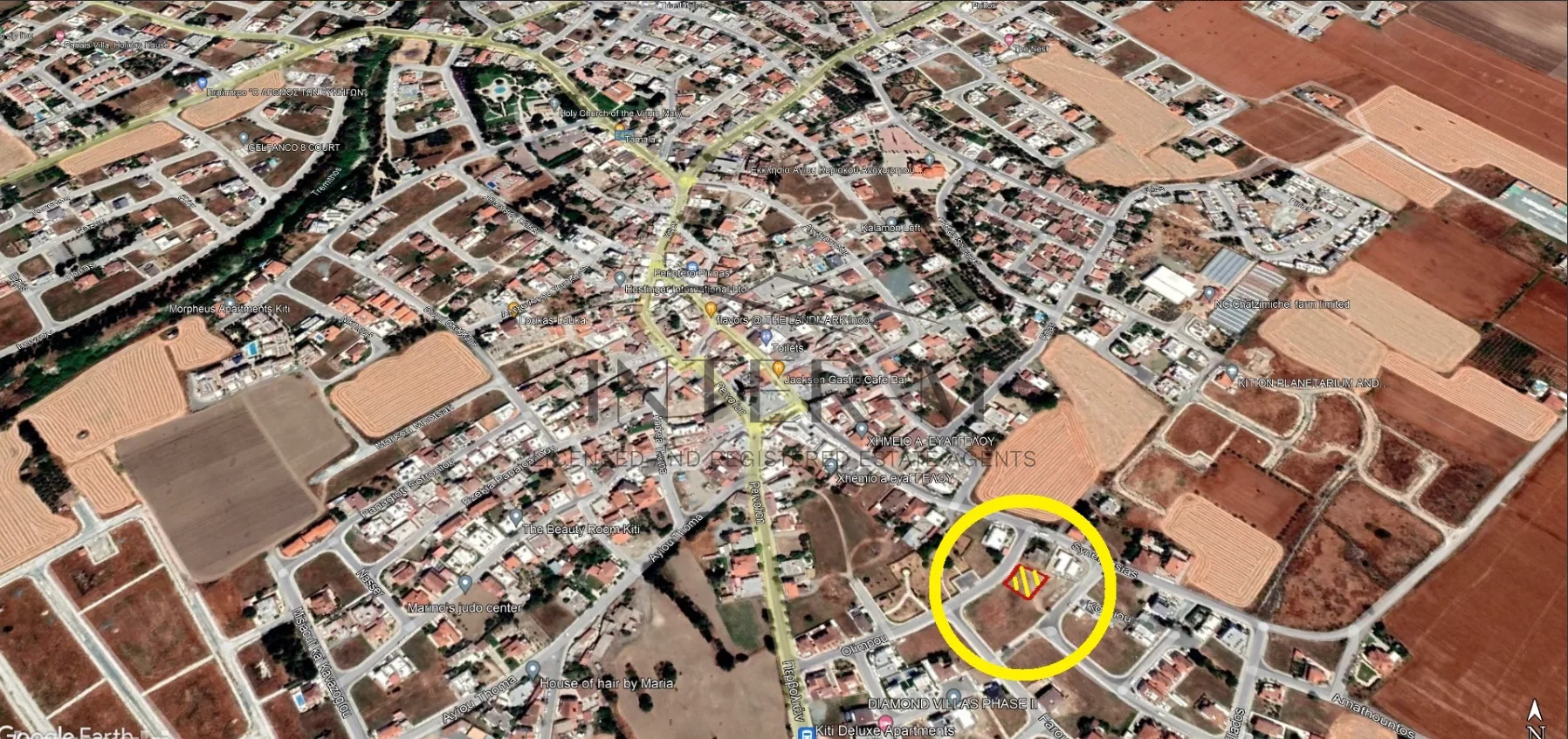Plot For Sale In Kiti , Larnaca  (546 Sq.m)