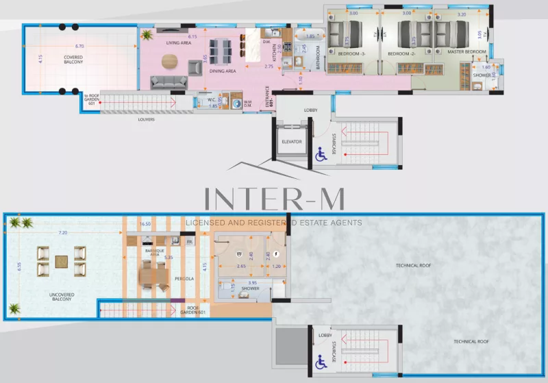 Apartment Penthouse Whole Floor For Sale In Mackenzy (4 Bedroom)