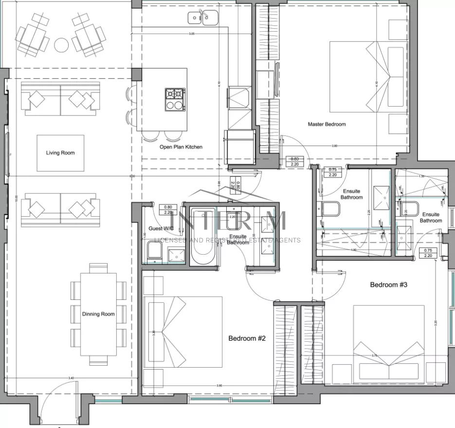 Luxury Apartment For Sale In Agios Nicolaos , Limassol  (3 Bedroom) φωτογραφία 16