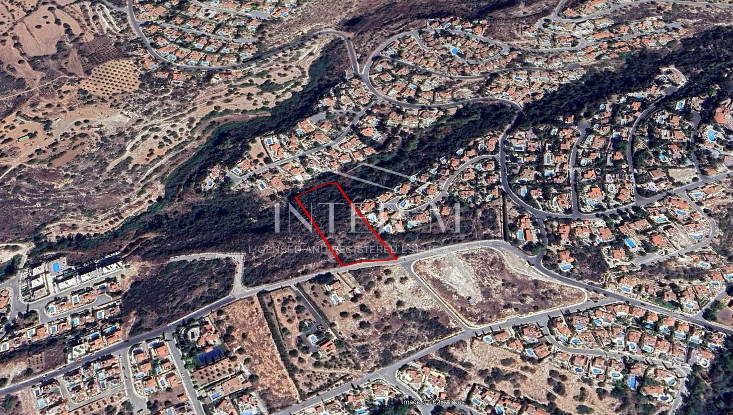 Exclusive 6,987m² Residential Land For Sale In Tala, Paphos, Cyprus (6987 Sq.m)