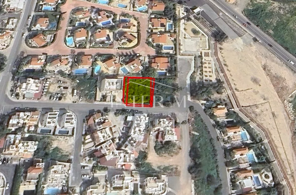 Residential Land For Sale In Pegeia, Paphos, Cyprus(586 Sq.m)
