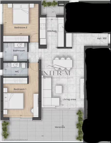 Modern 2-Bedroom Apartment For Sale In Limassol, Linopetra (2 Bedroom) φωτογραφία 5
