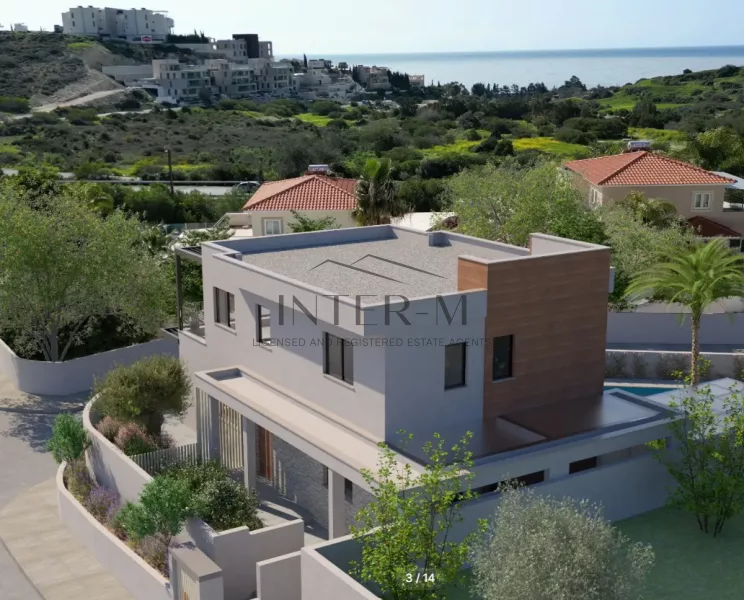 MODERN 4-BEDROOM VILLA FOR SALE WITH PRIVATE POOL & SEA VIEWS,Agios Tychonas, Limassol,Cyprus (4 Bedroom) photo 3