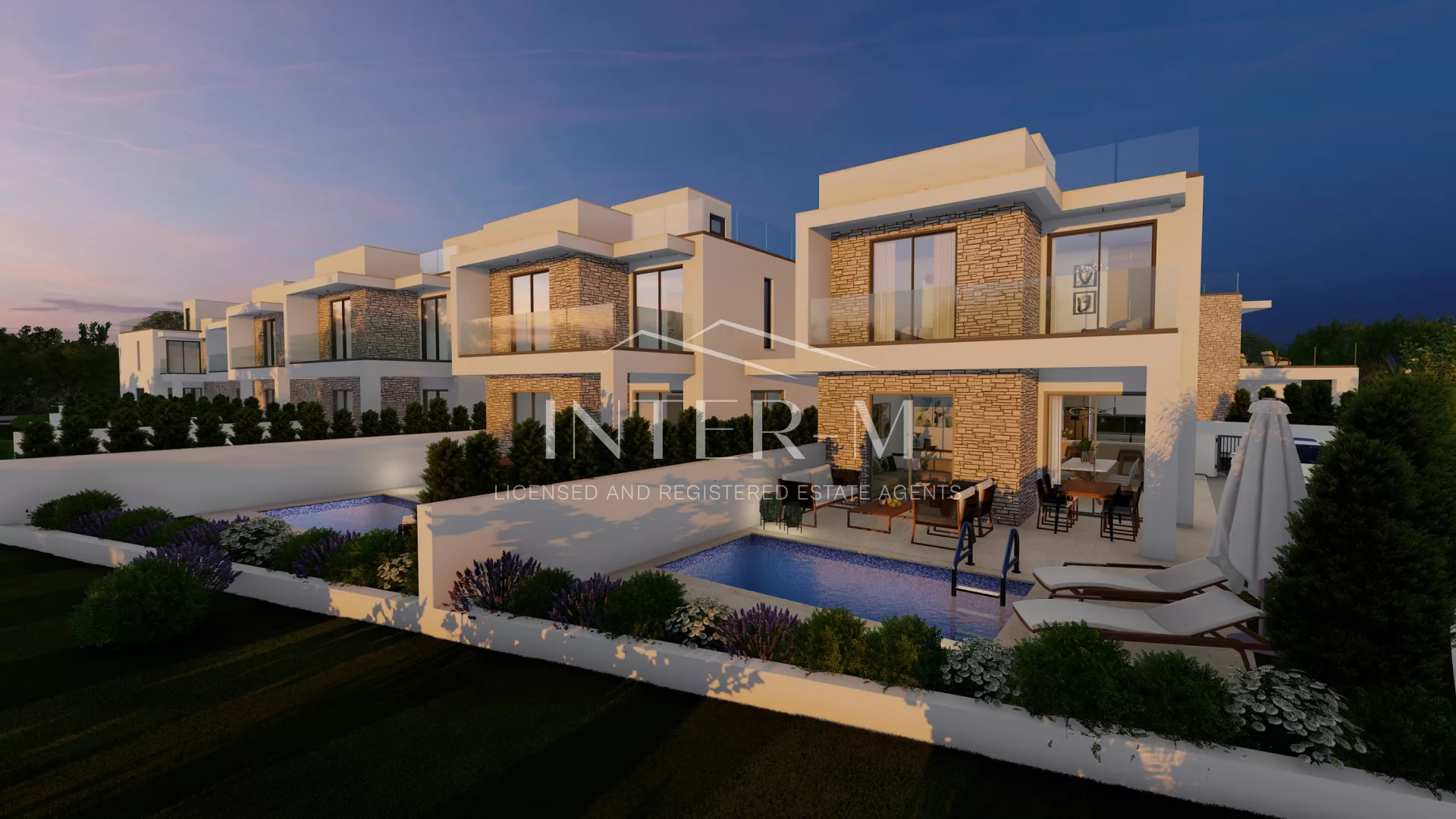 Modern Houses With A Pool In Pegeia  (3 Bedroom) φωτογραφία 9