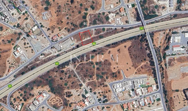 Residential Plot For Sale In Ypsonas Limassol Cyprus (1425 Sq.m)