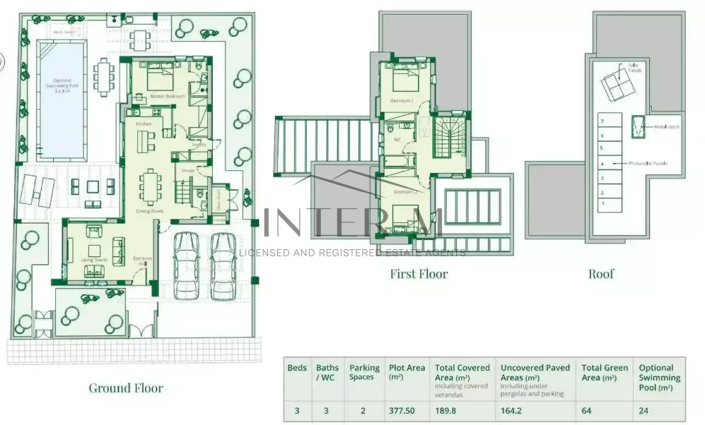 Elegant 3-Bedroom Villa For Sale – Pyla Tourist Area, Larnaca,Cyprus (3 Bedroom) φωτογραφία 2