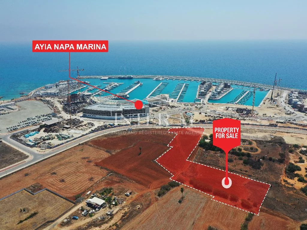 Big Fields For Sale In Touristic Zone, Agia Napa Marina (13542 sq.m) φωτογραφία 2