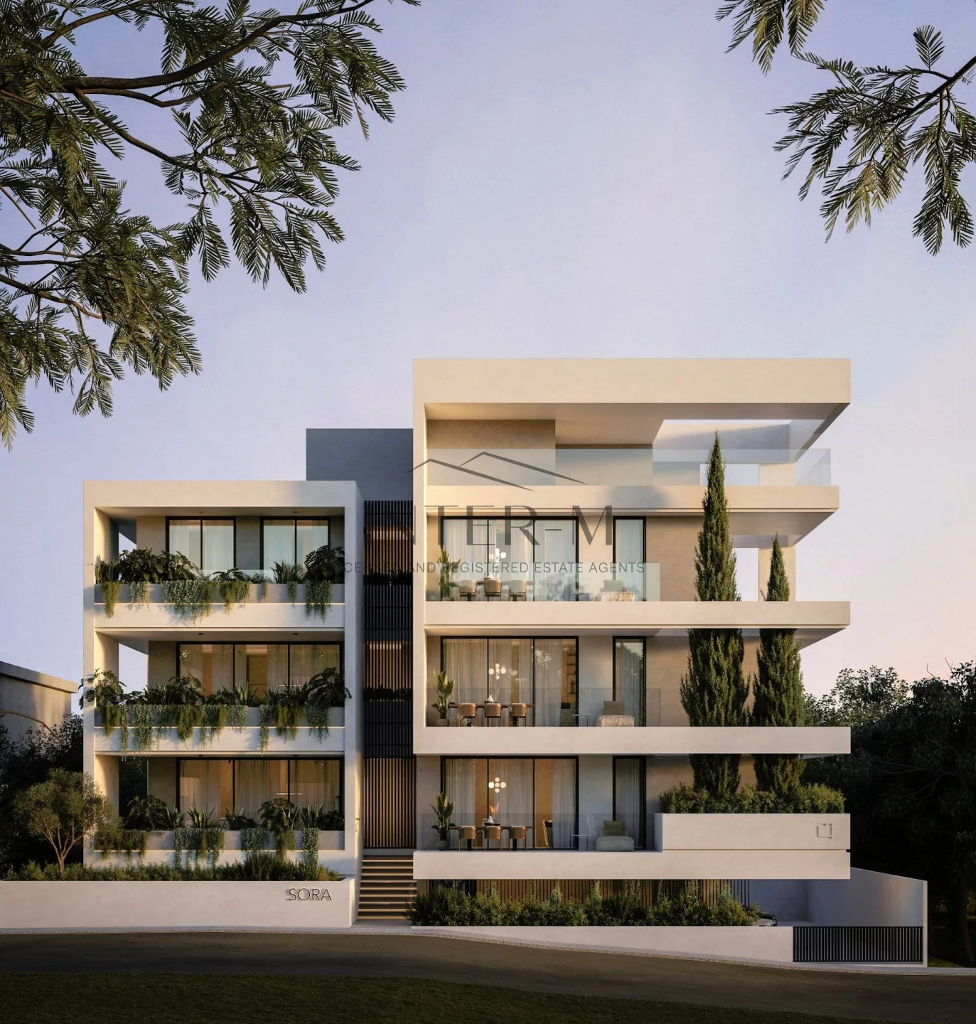 Top Floor Apartment In Columbia Area,  Limassol, Cyprus (2 +1 Bedroom)