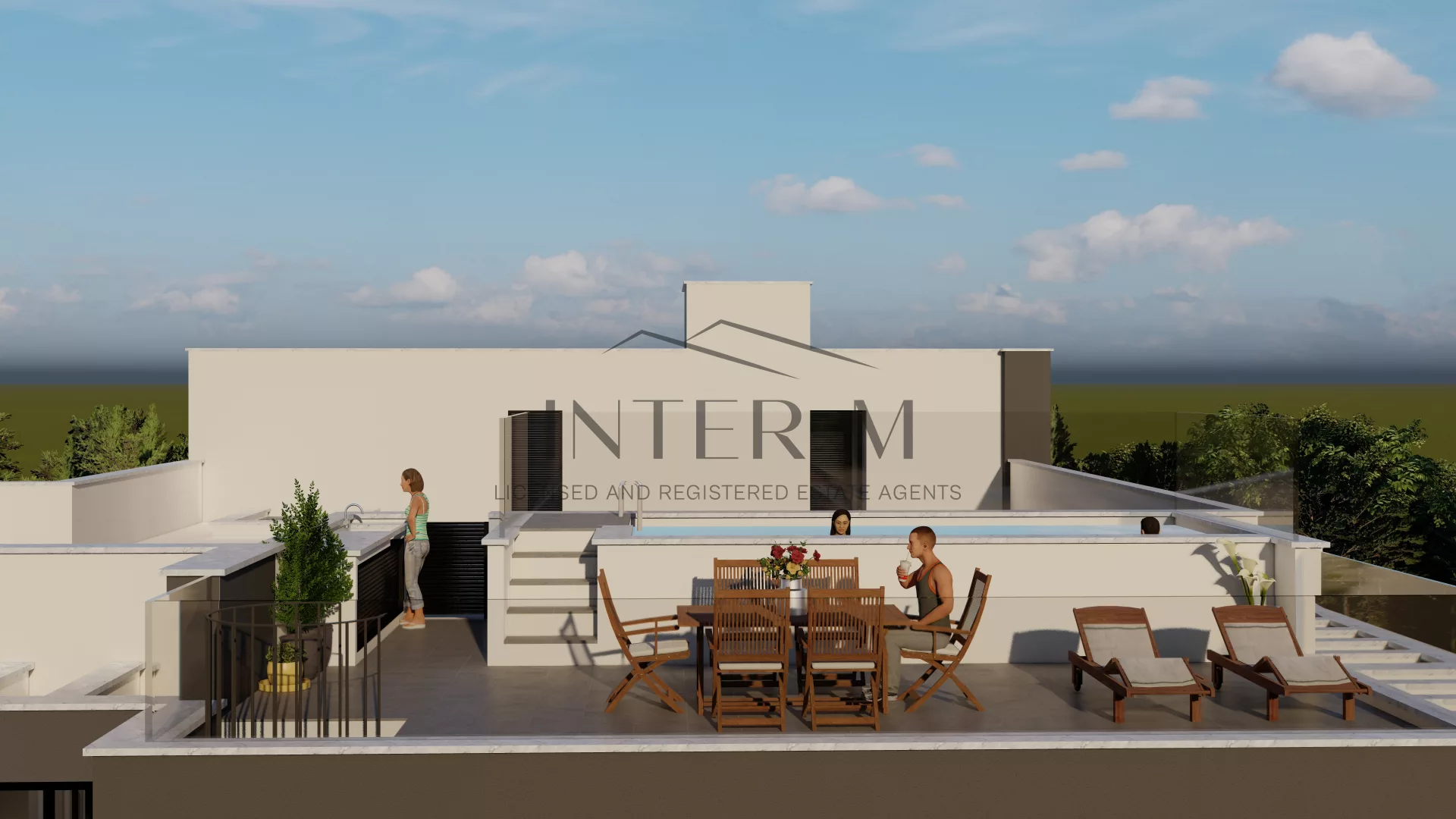 Apartment With Private Pool For Sale In Agios Athanasios, Limassol, Cyprus (3 Bedroom)