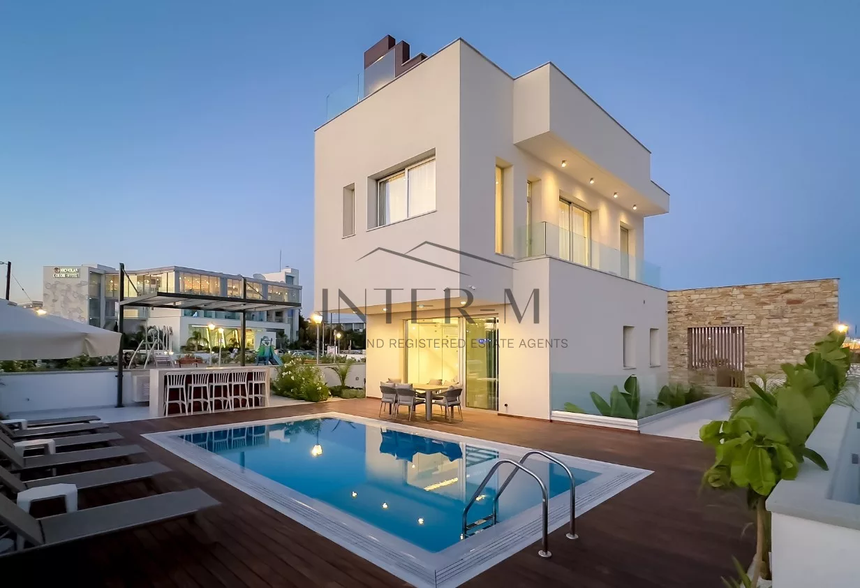 Stunning Villa For Sale In Ayia Napa, Famagusta, Cyprus(4 Bedrooms)
