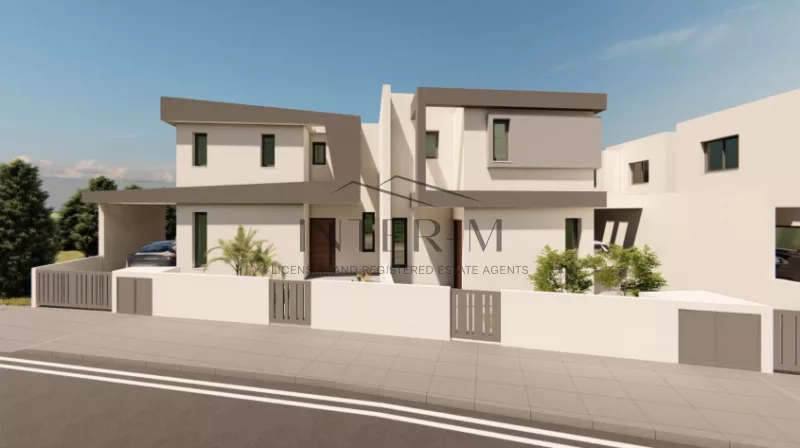 Modern 3-Bedroom Semi-Detached House In Kiti, Larnaca (3 Bedroom)
