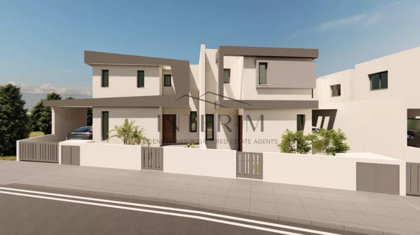 Modern 3-Bedroom Semi-Detached House In Kiti, Larnaca (3 Bedroom)