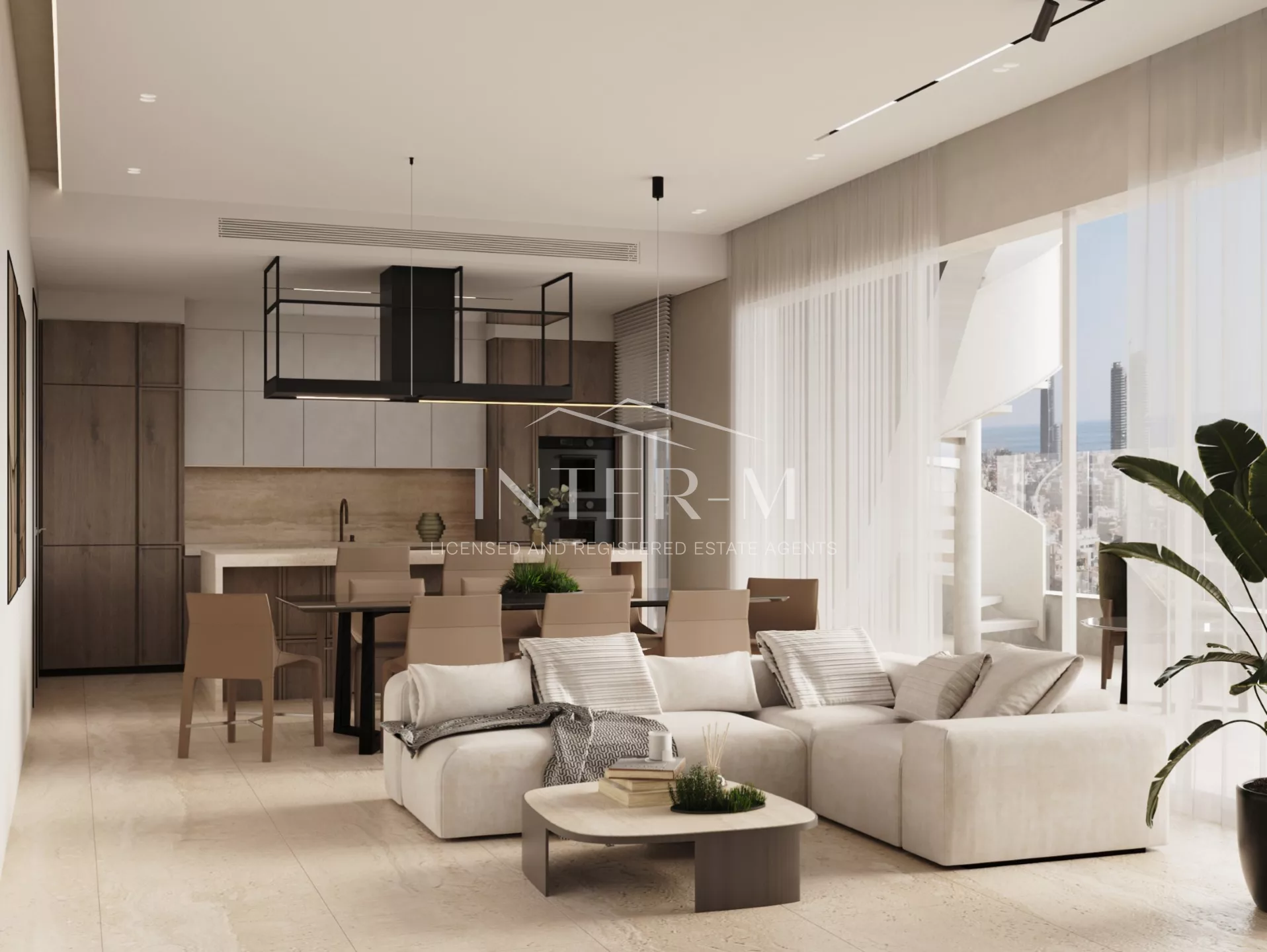 Luxury Apartment  For Sale In The City Center ,Limassol  (2 Bedroom)