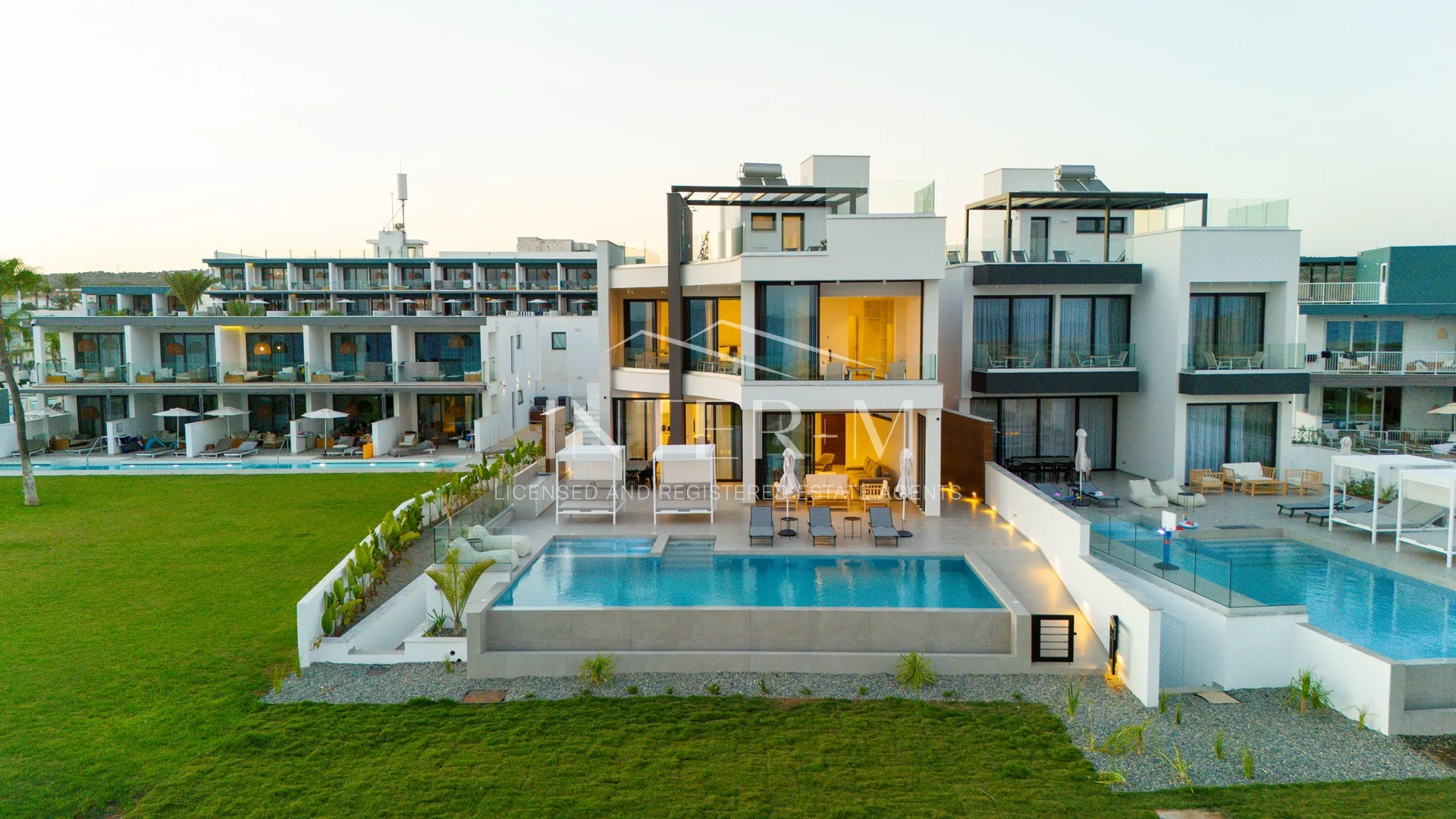 Beachfront Villa For Sale In Famagusta, Ayia Napa, Cyprus (4 Bedroom) (4 Bedroom)