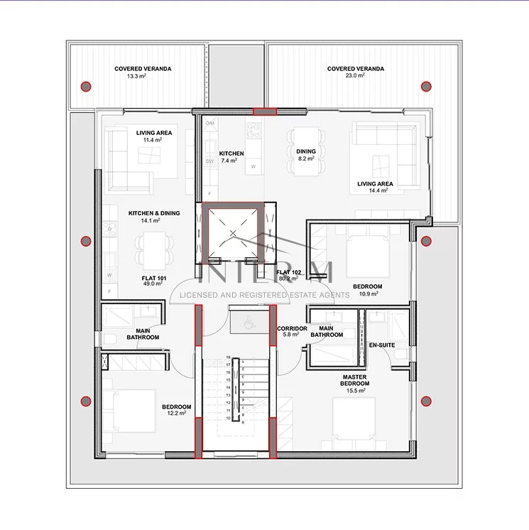 Luxury Penthouse  For Sale In Mackenzy , Larnaca (3 Bedroom) photo 16