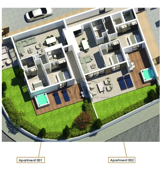 Brand-New 2-Bedroom Ground Floor Apartment For Sale | Apostolos Loukas, Aradippou, Larnaca,Cyprus (2 Bedroom) photo 2