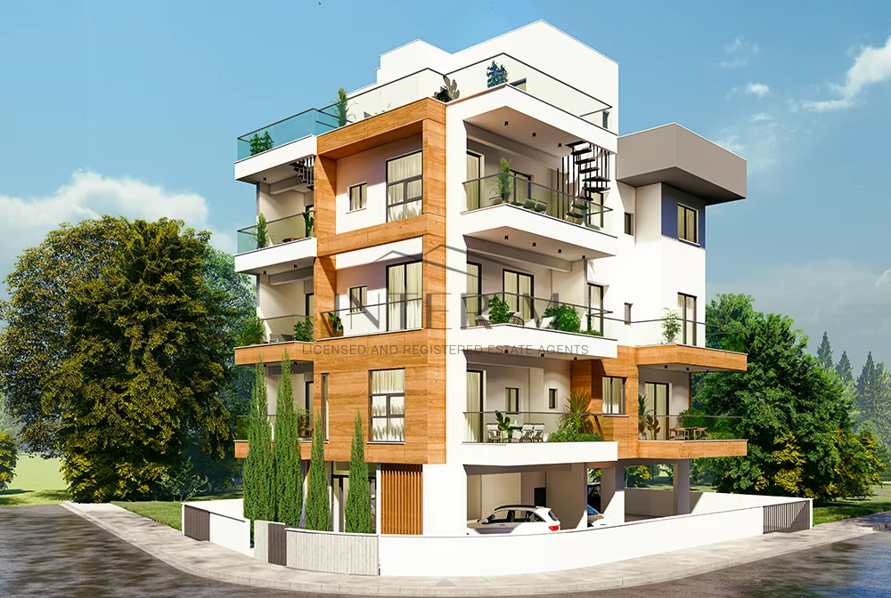Apartments With Garden In Ag. Georgios-Omonoia (2 Bedroom)