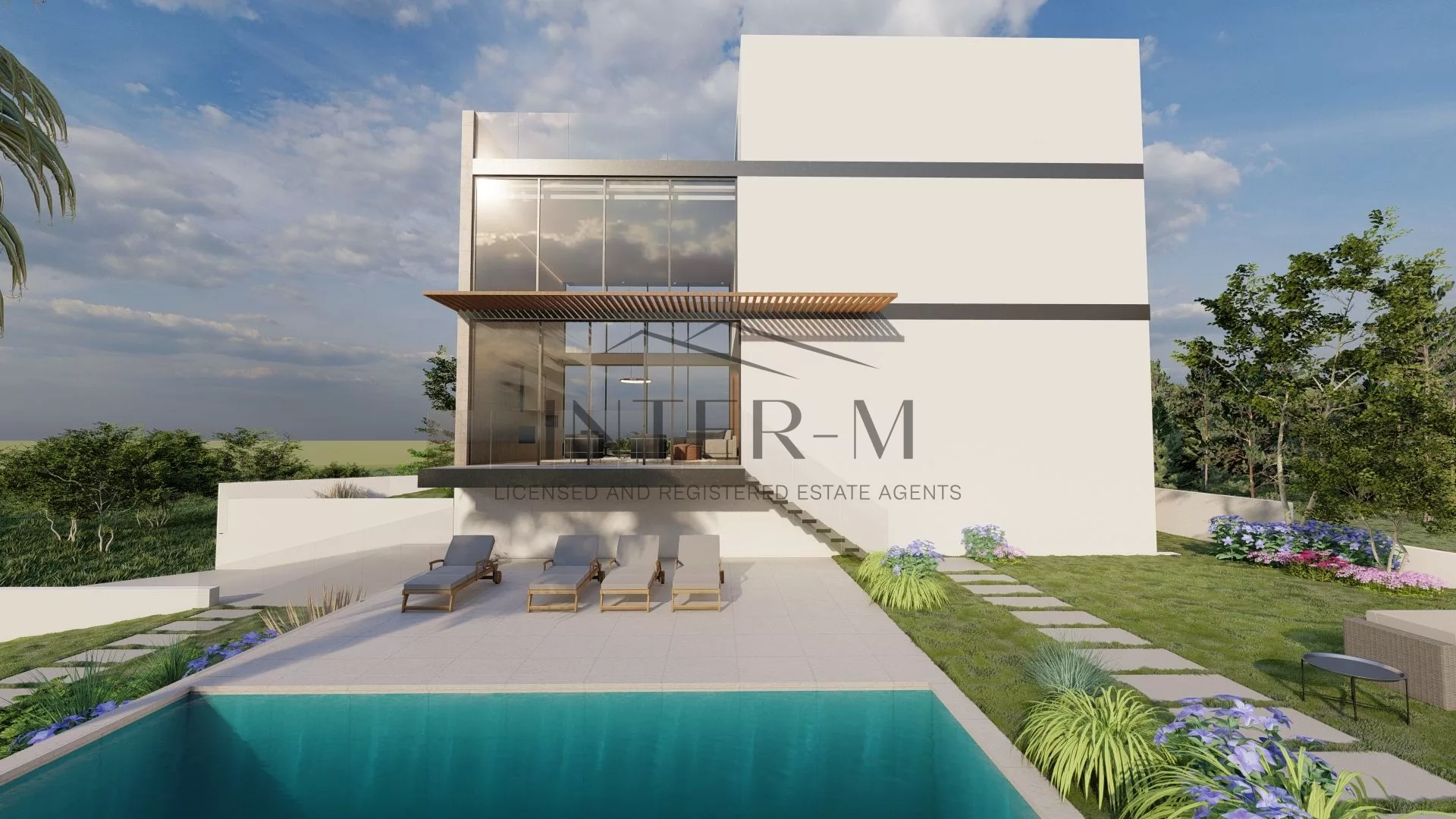 Luxuly Villa For Sale In Kalogiroi Area, Limassol (5 Bedroom) φωτογραφία 14