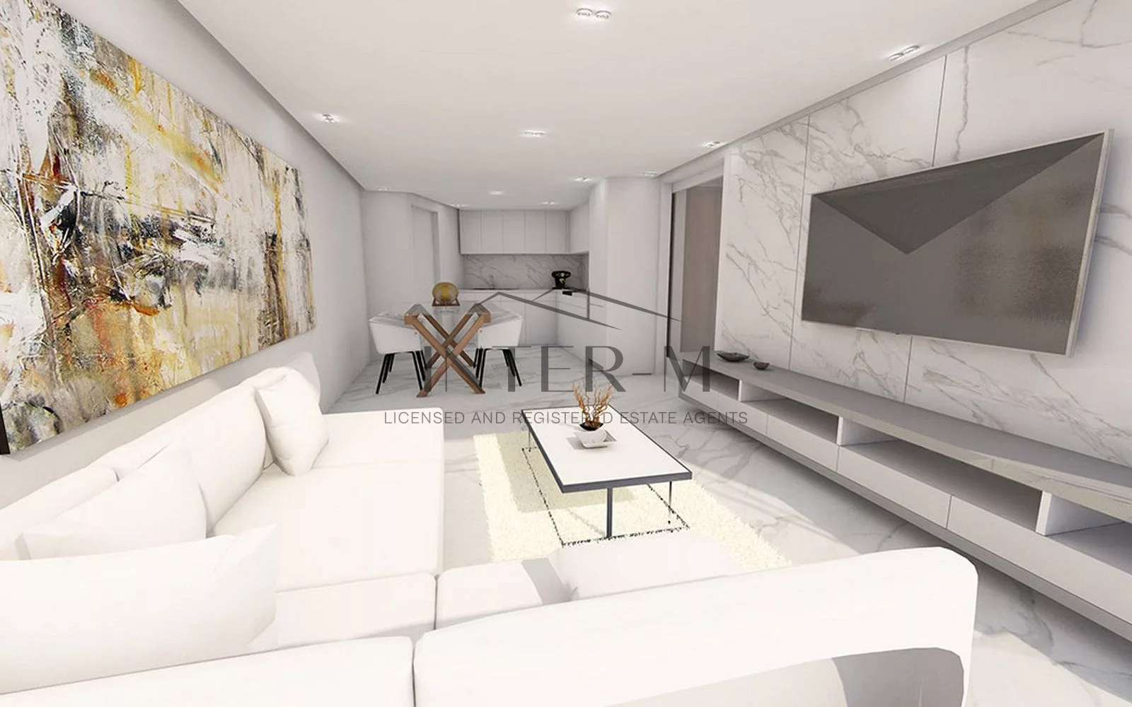 Beautiful Apartment For Sale In The City Center Of Larnaca  (1 Bedroom)