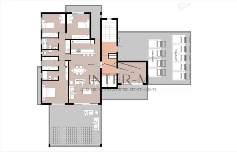 Luxury 3-Bedroom Penthouse For Sale – Mesa Geitonia, Limassol, Cyprus (3 Bedroom) photo 5