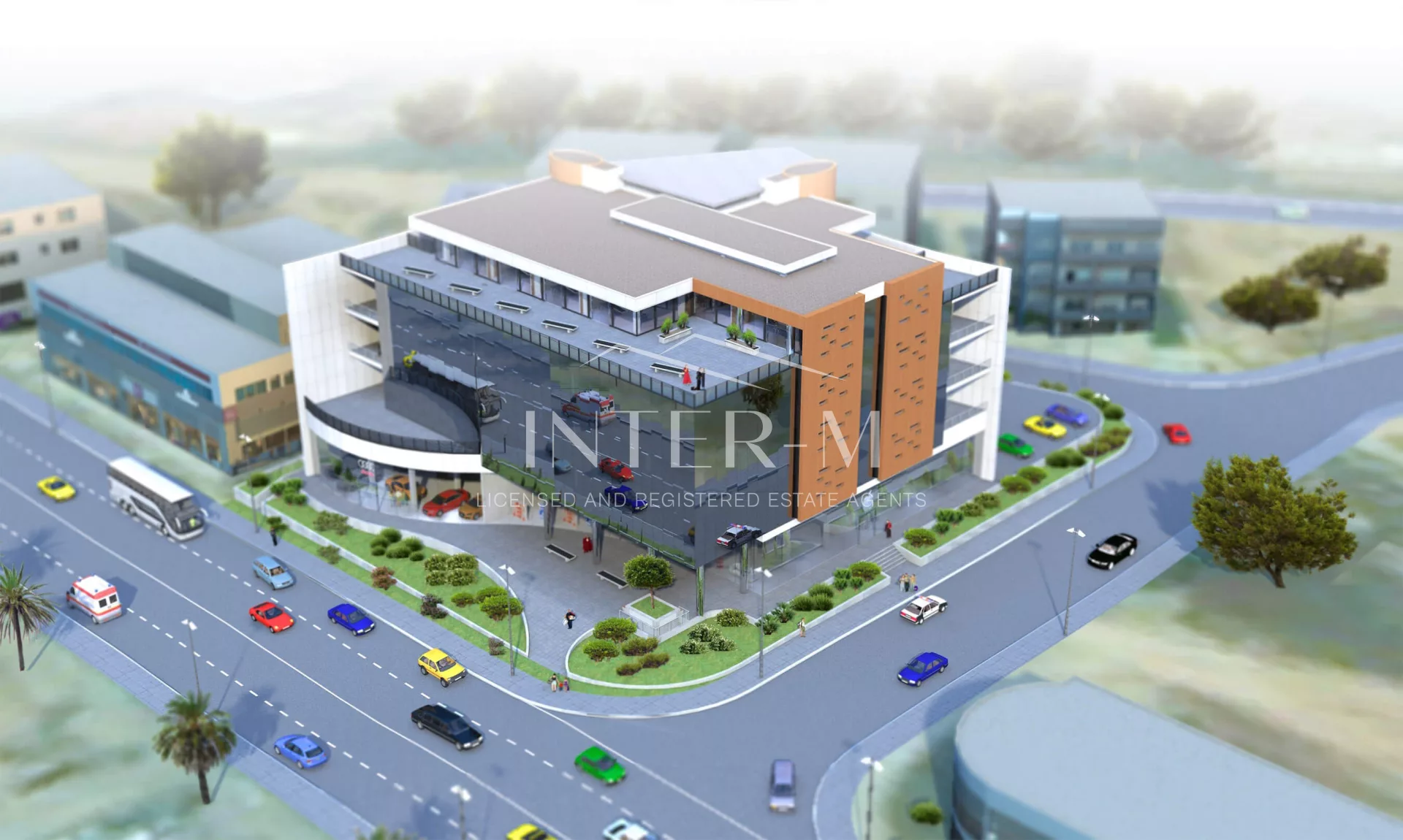 For Sale Ground, 1st And 4th Floor In  A Popular Commercial Building