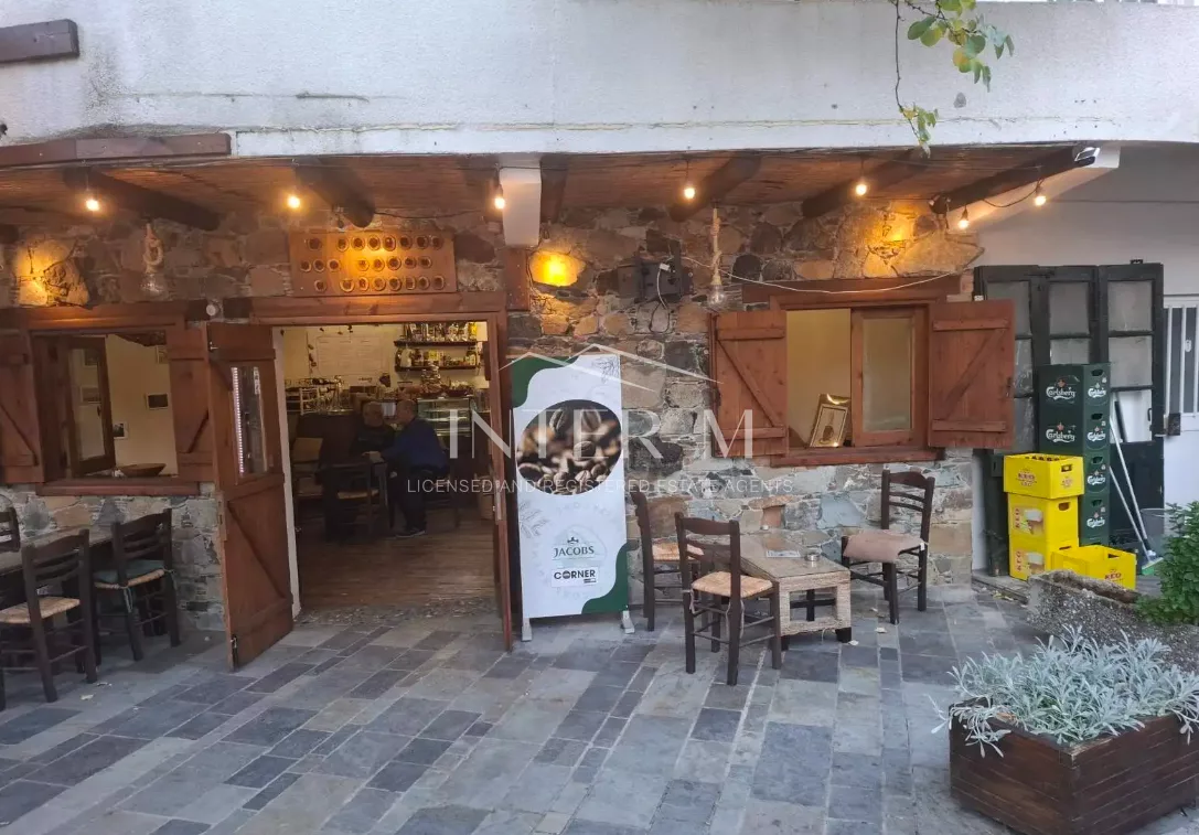 Charming Café / Snack Bar Space For Rent – Kyperounta, Limassol,Cyprus